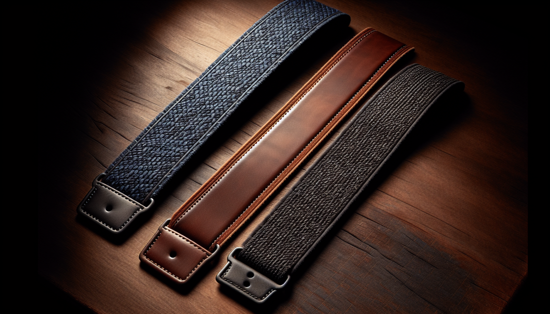 Types of Guitar Straps Explained: Leather, Nylon, Cotton, and More