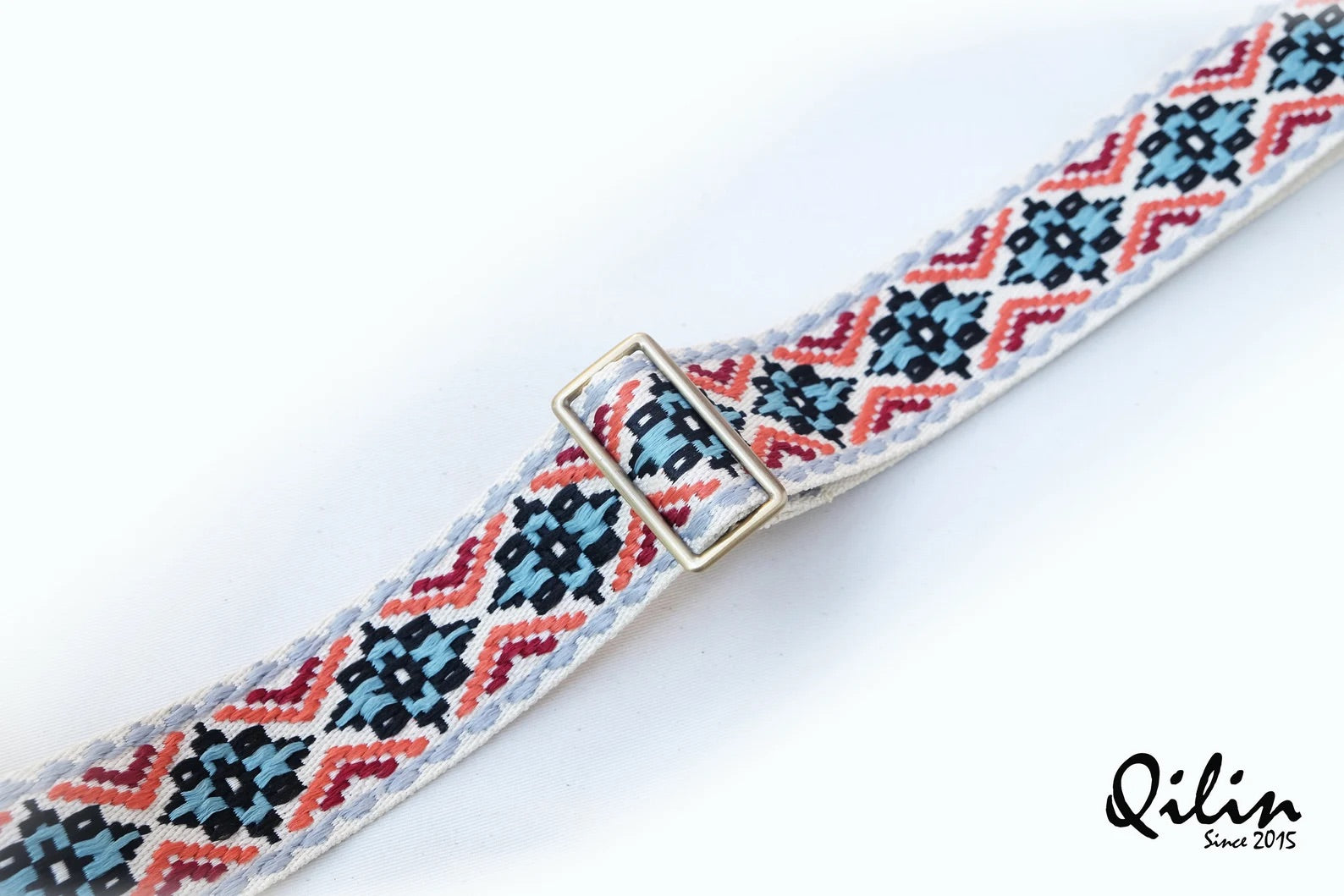 Boho vintage Guitar Strap