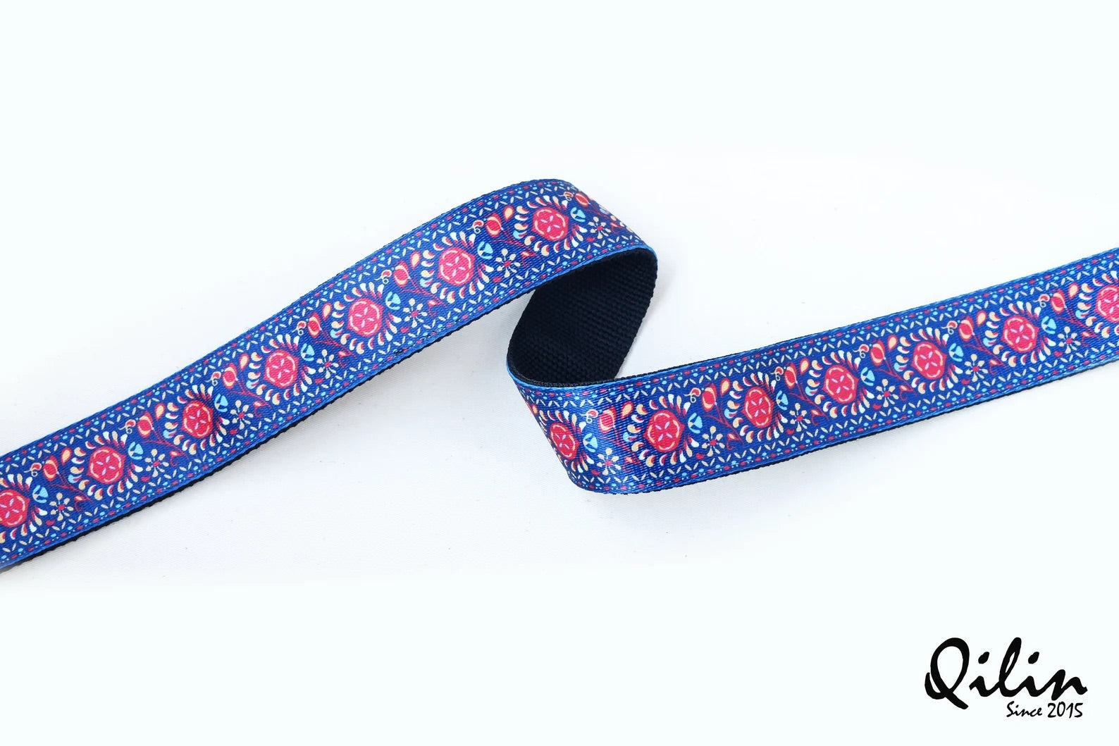 Navy vintage Guitar Strap