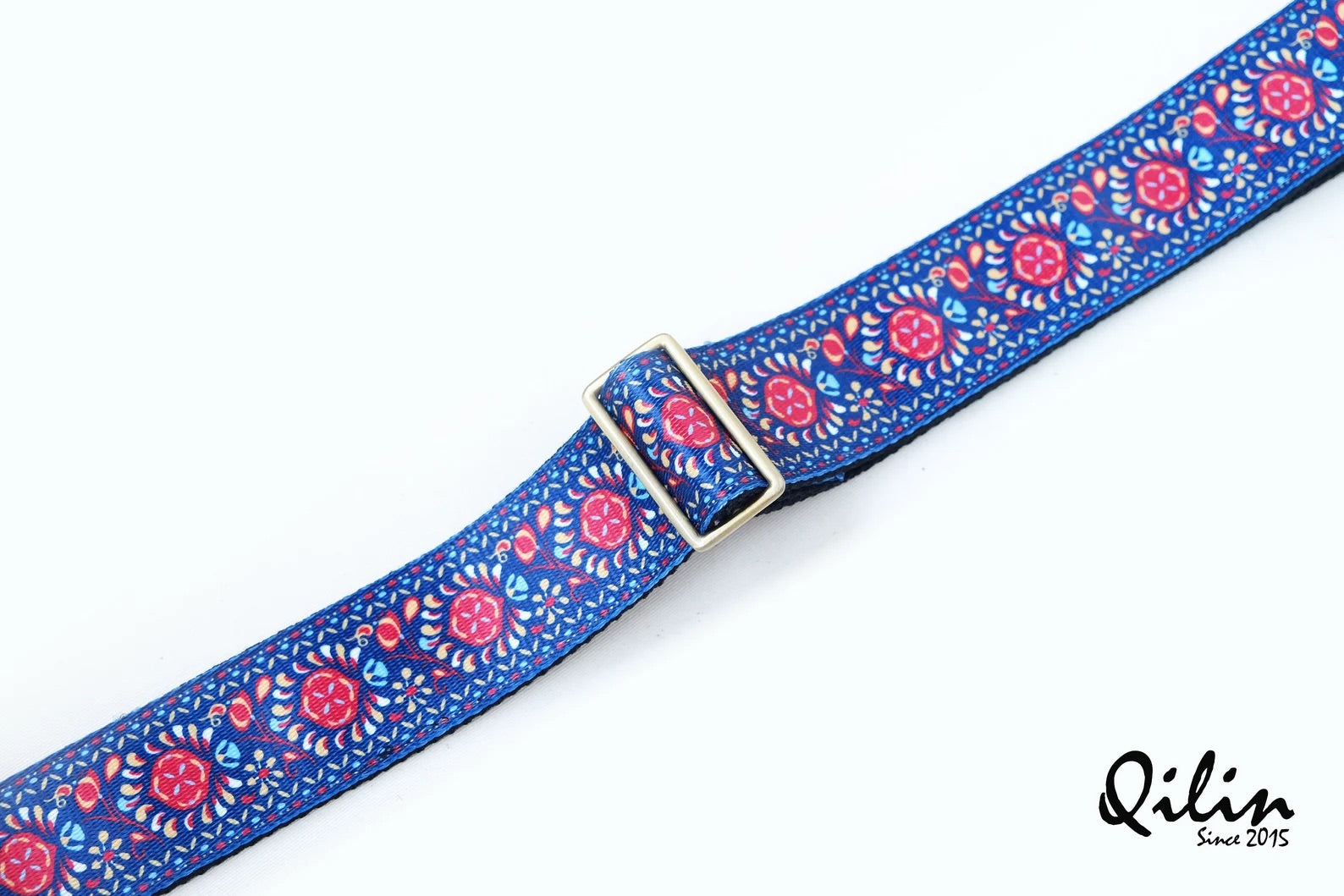 Navy vintage Guitar Strap